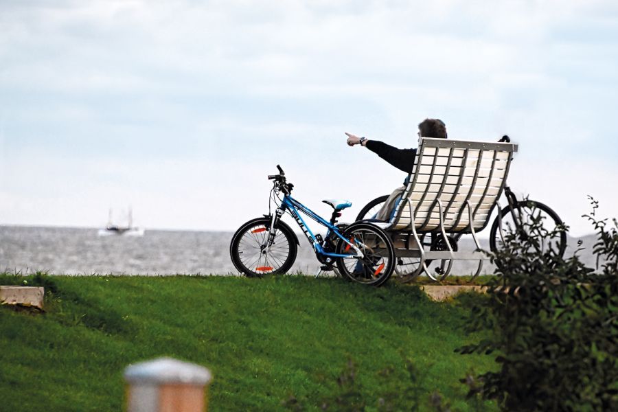 Bank und Meer